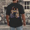 Back To School Afro Melanin Girl Reading Book Bookworm Men's Back Print T-Shirt Back To School Afro Melanin Girl Reading Book Bookworm Men's Back Print T-Shirt