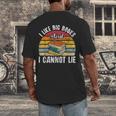 I Like Big Books And I Cannot Lie Bookworm Reading Teacher Men's Back Print T-Shirt