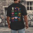 BLM Human Rights Feminism Trans Science Books LGBTQ Kindness Men's Back Print T-Shirt BLM Human Rights Feminism Trans Science Books LGBTQ Kindness Men's Back Print T-Shirt