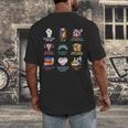 BLM Human Rights Feminism Trans Science Books LGBTQ Quote Men's Back Print T-Shirt