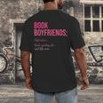 Book Boyfriends Definition Men's Back Print T-Shirt