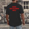 Book Boyfriends Only Men's Back Print T-Shirt