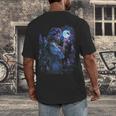 Book Fantasy Art Beautiful Elf Princess Fairy Men's Back Print T-Shirt