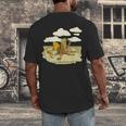 Book Frog Toad Vintage Book Frog Book Frog Reading Book Men's Back Print T-Shirt