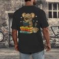 Book Lover Koala Reading Bookish Library Read Books Be Kind Men's Back Print T-Shirt