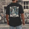 Book Lover Skeleton Reading Love Books Not People Men's Back Print T-Shirt Book Lover Skeleton Reading Love Books Not People Men's Back Print T-Shirt