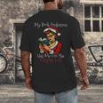 My Book Preference Has Me On The Naughty List Christmas Xmas Men's Back Print T-Shirt My Book Preference Has Me On The Naughty List Christmas Xmas Men's Back Print T-Shirt