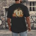 Book Pumpkin Fall Reading Thanksgiving Teacher Librarian Men's Back Print T-Shirt Book Pumpkin Fall Reading Thanksgiving Teacher Librarian Men's Back Print T-Shirt