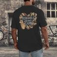 Bookaholic Addicted To Reading Book Lovers Literacy Men's Back Print T-Shirt