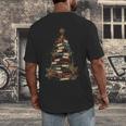 All Booked For Christmas Book Men's Back Print T-Shirt All Booked For Christmas Book Men's Back Print T-Shirt