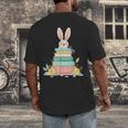 All Booked For Easter Shirt Bookworm Reading Book Reader Men's Back Print T-Shirt