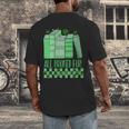 All Booked For St Patrick's Day Book Lover Lucky Shamrock Men's Back Print T-Shirt All Booked For St Patrick's Day Book Lover Lucky Shamrock Men's Back Print T-Shirt
