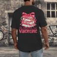 All Booked For Valentine Book Lovers Teacher Girl Women Kid Men's Back Print T-Shirt All Booked For Valentine Book Lovers Teacher Girl Women Kid Men's Back Print T-Shirt