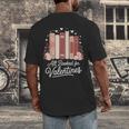 All Booked For Valentines Book Lovers Hearts Men's Back Print T-Shirt
