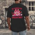 All Booked For Valentines Coquette Bow Book Valentine Day Men's Back Print T-Shirt All Booked For Valentines Coquette Bow Book Valentine Day Men's Back Print T-Shirt