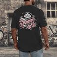 All Booked For Valentine's Coquette Bow Books Teacher Girly Men's Back Print T-Shirt All Booked For Valentine's Coquette Bow Books Teacher Girly Men's Back Print T-Shirt