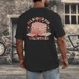 All Booked For Valentine’s Day Readers Teachers Bookworms Men's Back Print T-Shirt
