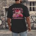 All Booked Valentine's Girly Teacher Coquette Love Men's Back Print T-Shirt All Booked Valentine's Girly Teacher Coquette Love Men's Back Print T-Shirt