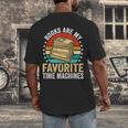 Books Are My Favorite Time Machines Men's Back Print T-Shirt