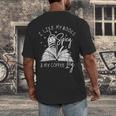 I Like My Books Spicy And My Coffee ICY Men's Back Print T-Shirt I Like My Books Spicy And My Coffee ICY Men's Back Print T-Shirt
