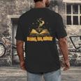Books Tea Repeat Men's Back Print T-Shirt