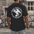 Books Are Weapons In The War Of Ideas Men's Back Print T-Shirt