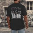 The Bookshelf Of a Hopeless Romantic Rom-Com Reading Bookish Men's Back Print T-Shirt