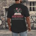 Booktrovert Book Lover Bookworm Reading Books Librarian Men's Back Print T-Shirt