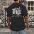 Booktrovert Book Lover Reading Bookworm Reader Men's Back Print T-Shirt