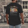 Booktrovert Cozy Book Lover Book Nerd Literary Humor Men's Back Print T-Shirt Booktrovert Cozy Book Lover Book Nerd Literary Humor Men's Back Print T-Shirt