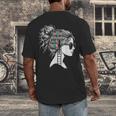 Bookworm Book Nerd Librarian Bookish Librarian Men's Back Print T-Shirt