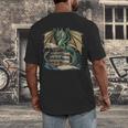 Bookworm Dragons Reading Book Dragons And Books Men's Back Print T-Shirt