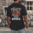 Bookworm For Women Just A Girl Who Loves Books Men's Back Print T-Shirt