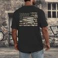 Camo Across America Read Reading Book Librarian Men Women Men's Back Print T-Shirt Camo Across America Read Reading Book Librarian Men Women Men's Back Print T-Shirt