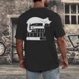 Cat Book Books And Cats Cat Lover Cat Mom Book Lovers Men's Back Print T-Shirt Cat Book Books And Cats Cat Lover Cat Mom Book Lovers Men's Back Print T-Shirt