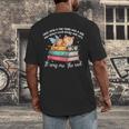 Cats And Books Easily Distracted By Book & Cat Lover Men Women Kids Men's Back Print T-Shirt Cats And Books Easily Distracted By Book & Cat Lover Men Women Kids Men's Back Print T-Shirt