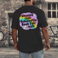 Chasing That Scholastic Book Fair High Book Lovers Men's Back Print T-Shirt