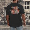 CHASING THAT SCHOLASTIC BOOK FAIR HIGH Men's Back Print T-Shirt CHASING THAT SCHOLASTIC BOOK FAIR HIGH Men's Back Print T-Shirt