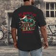 Christmas Dragon My Holidays Are All Booked Book Lovers Kids Men's Back Print T-Shirt Christmas Dragon My Holidays Are All Booked Book Lovers Kids Men's Back Print T-Shirt