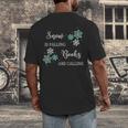 Christmas Shirts Snow Is Falling Books Are Calling Men Women Men's Back Print T-Shirt
