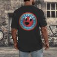 Clifford The Big Red Dog Round Distressed Logo Kids Books Men's Back Print T-Shirt Clifford The Big Red Dog Round Distressed Logo Kids Books Men's Back Print T-Shirt