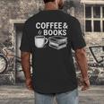 Coffee & Books Men's Back Print T-Shirt Coffee & Books Men's Back Print T-Shirt