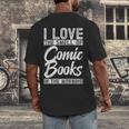 Comic Book Men's Back Print T-Shirt Comic Book Men's Back Print T-Shirt