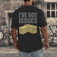 Comic Books Art For Men Women Collector Comic Book Lover Men's Back Print T-Shirt