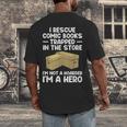 Cool Comic Book For Men Women Comic Book Collector Men's Back Print T-Shirt