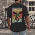 Cthulhu Lord Of Madness Vintage Comic Book Cover Men's Back Print T-Shirt Cthulhu Lord Of Madness Vintage Comic Book Cover Men's Back Print T-Shirt