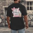 Cute Bookish Kindle Girlie Nerdy Read Book Lover Girl Women Men's Back Print T-Shirt
