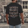 Dark Romance Put Down My Book Spicy Bookish Merch Romantasy Men's Back Print T-Shirt