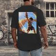 David And Goliath Bible Book Samuel King David Anime Manga Men's Back Print T-Shirt David And Goliath Bible Book Samuel King David Anime Manga Men's Back Print T-Shirt