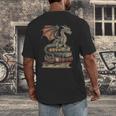 Dragon Fantasy Book Lover Book Nerd Men's Back Print T-Shirt